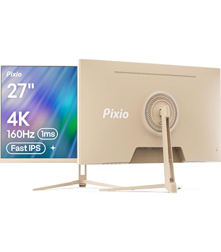 Amazon.com: Pixio PX278 Wave Beige 27 inch 180Hz Refresh Rate Quad