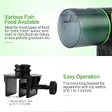 Podazz Automatic Aquarium Fish Feeder Moisture-Proof Timer Green view 4