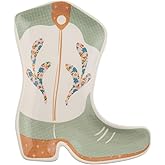 Karma, Calico Trinket Tray, Ceramic Jewelry Dish, Shaped Trinket Tray, Decorative Ceramic Trinket Dish, Jewelry Dish Tray for Rings, Boot