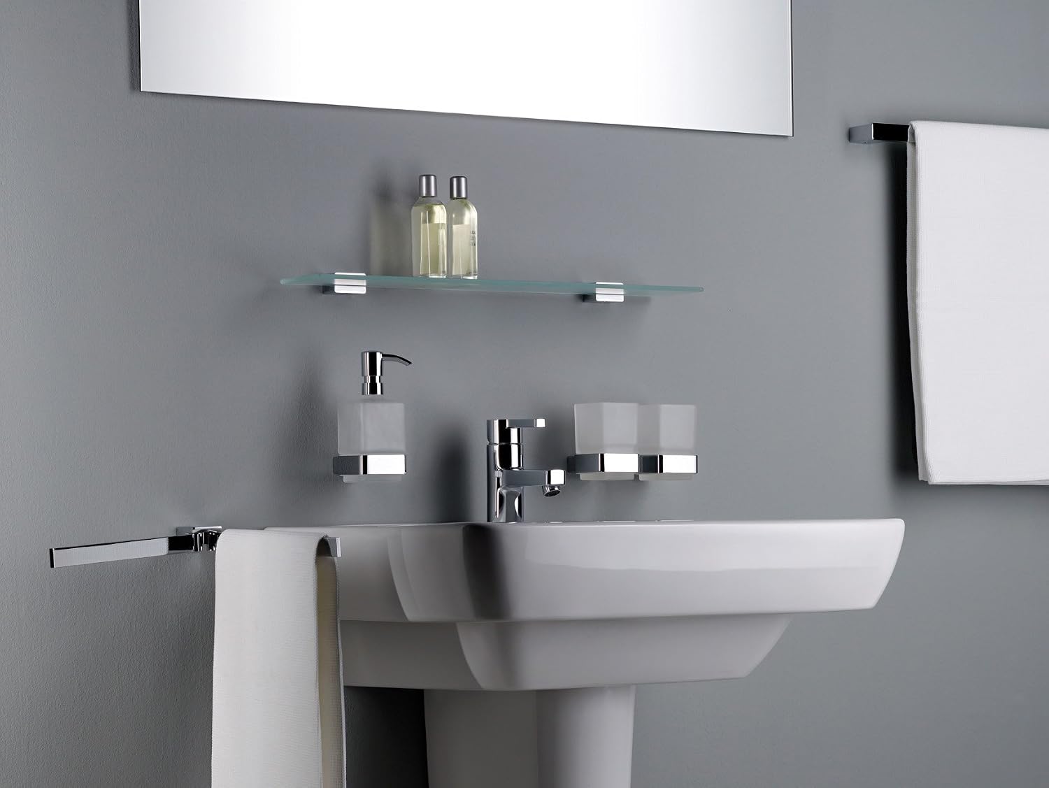 Emco Loft 055000141 Hand Towel Rail 410 mm Chrome, 437 mm - Image 5