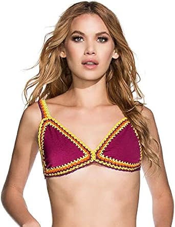 crochet triangle bikini