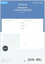 Filofax A5 Minimal Project Management Refill 56 sheets 80gsm