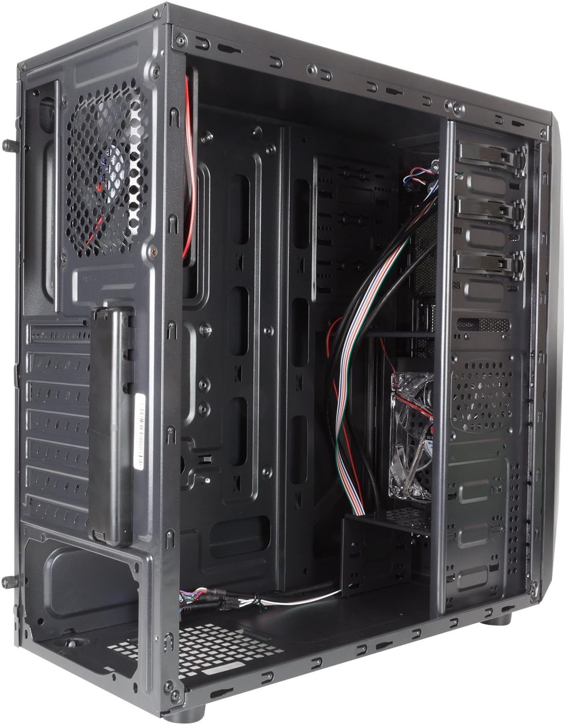 Nox NX200 - Caja semitorre atx, micro-atx, sin fuente, USB, Negro: Amazon.es: Informática