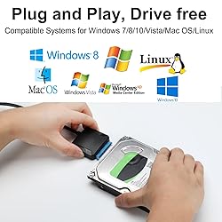 EYOOLD SATA to USB 3.0 Adapter, External Hard Drive