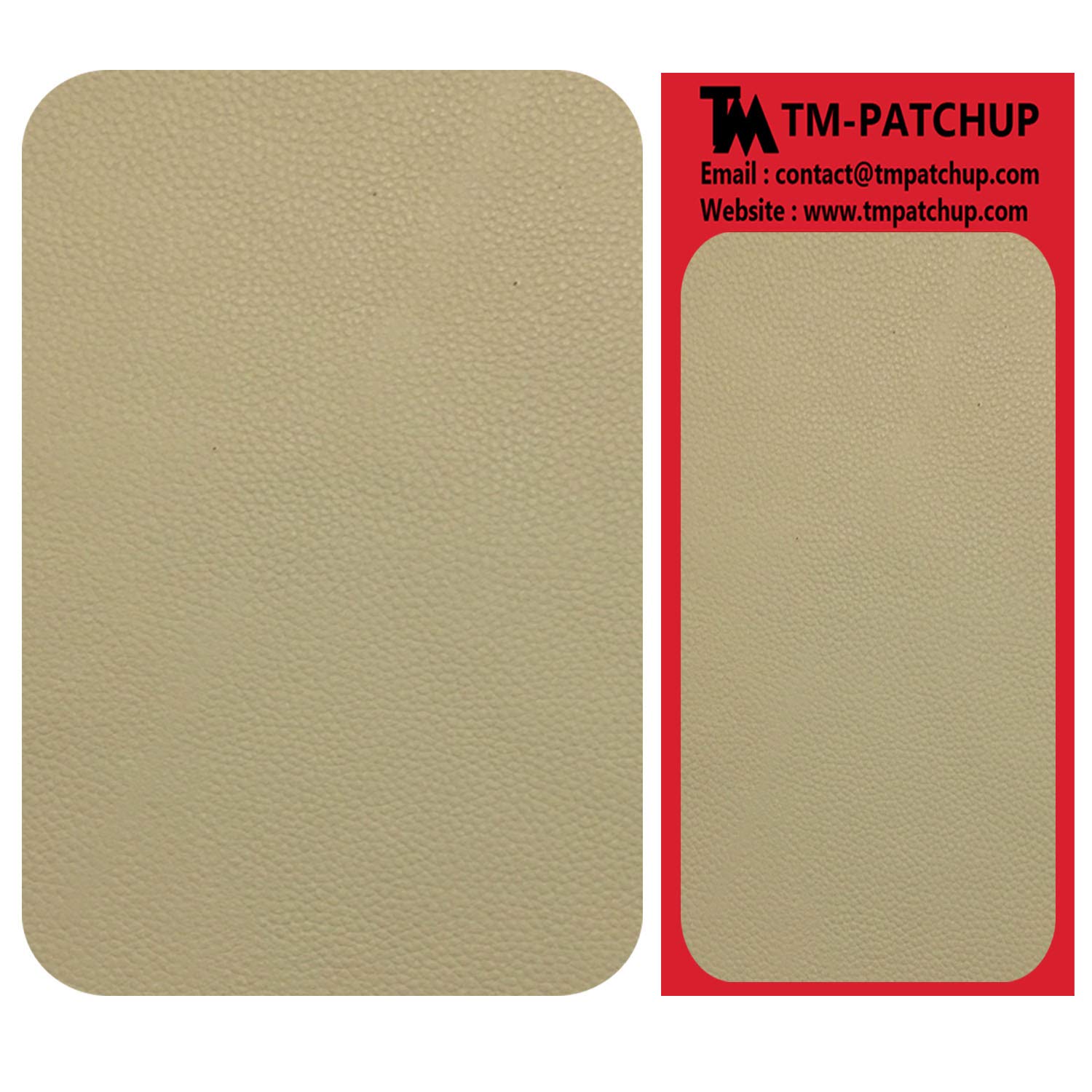 TMgroup, Leather Couch Patch, Genuine Faux Repair Peel and Stick for