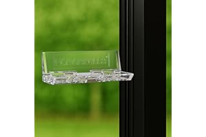 HOMEBRELLA 2-Pack Sliding Door Lock for Sliding Glass Doors & Windows - Security Child Proof Sliding Glass Door Lock