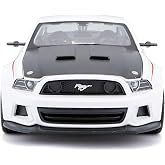 Maisto 31506W (2014) Collectible Car, White, Ford Mustang Street Racer Blanco