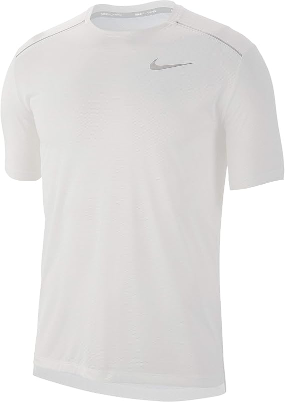white nike miler shirt