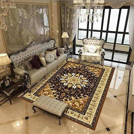 Amazon カーペット フロアマット カーペットラグカーペットフローラルラージカーペットラグランナーカーペットオリエンタルブラウンルームカーペットカーペットカーペット子供部屋安いカーペットホール Color A Size 180x250cm ラグ カーペット オンライン通販