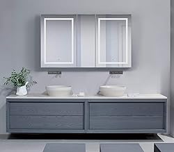 Krugg LED Medicine Cabinet 60 Inch X 36 Inch