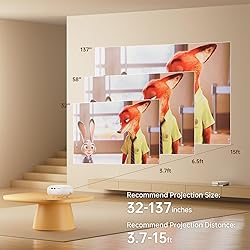 ARTSEA Mini Portable Projector for iPhone - HD