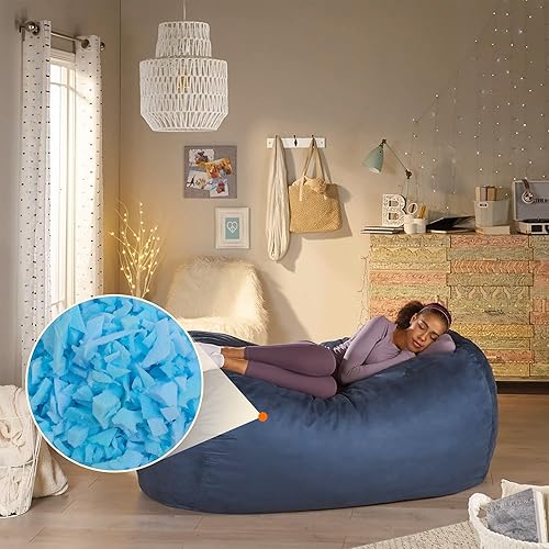 Amorstra Bean Bag Filler Memory Foam Refill 10lbs, Premium Shredded Memory  Foam for Pillow Stuffing Couch Cush