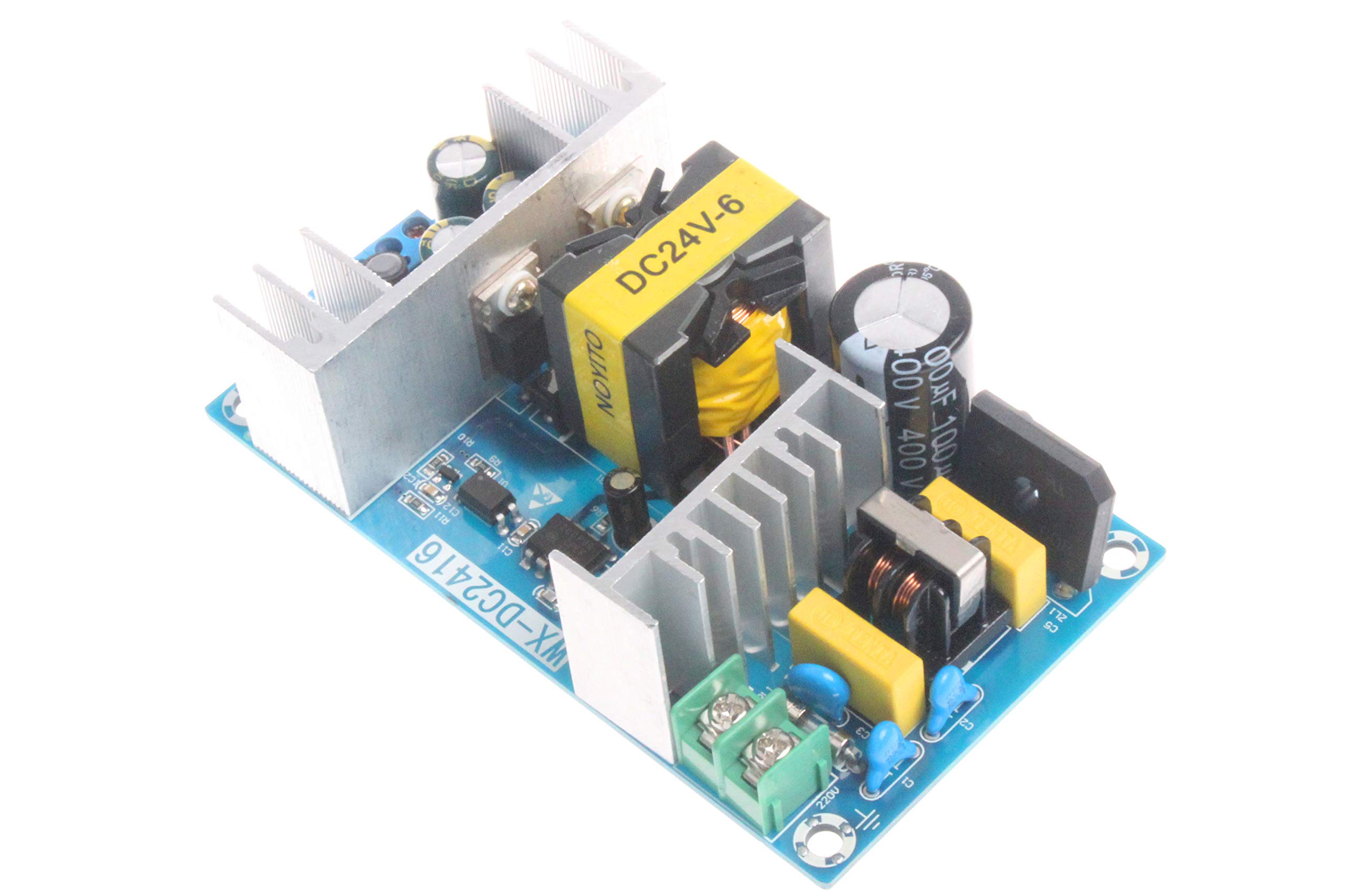 Photo 1 of NOYITO AC to DC Isolated Power Supply Module AC 120V 100V - 245V to DC 24V 6A 144W Peak 24V 9A 216W Max Power Module with Overvoltage Overload Short-Circuit Protection (24V 6A, Peak 9A)