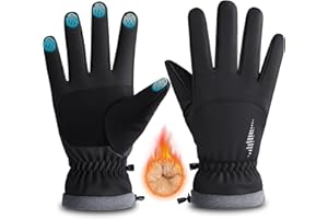 rivmount Winter Waterproof Ski Snow Warm Gloves for Women Men, Windproof Cold Weather Thermal with Touchscreen Fingers, for Running Driving Cycling Hiking Biking Outdoor Sports Daily Work