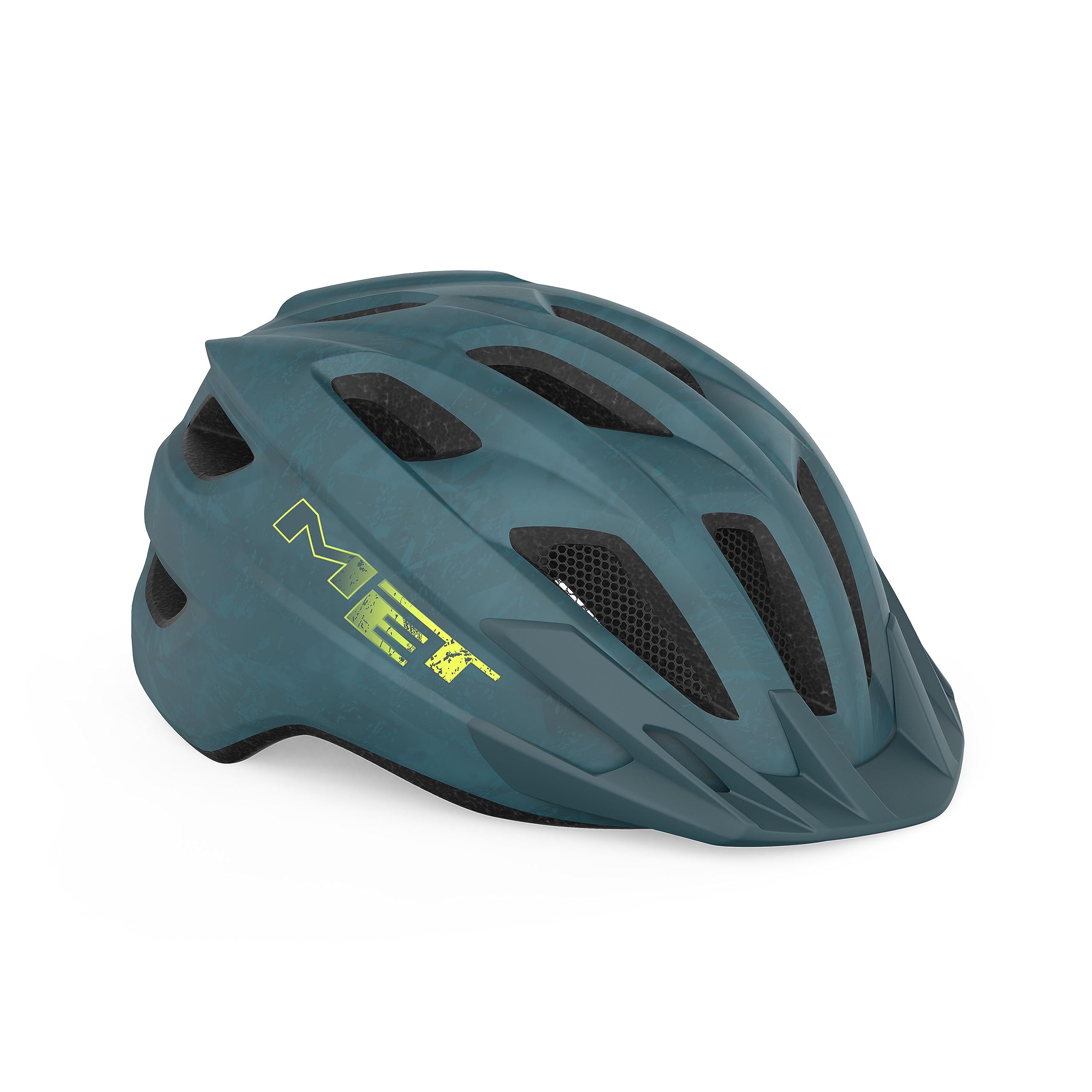 MET - Crackerjack Children's Cycling Helmet In Petrol One Size (52-57 cm)