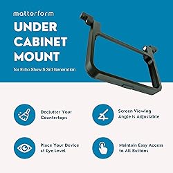 matterform Echo Show 5 3rd Gen Under Cabinet
