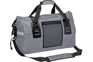 Earth Pak Waterproof Duffel Bag - Heavy Duty Motorcycle Dry Bag with Large Storage Space Perfect for Traveling, Camping, Kayaking, Fishing & Canoeing Bag 50L/70L/90L/120L Sizes