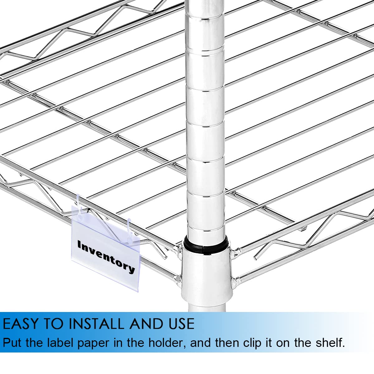 Mua Diteje 20Pcs Plastic Basket Label Holders,Price Sign Wire Shelf ...