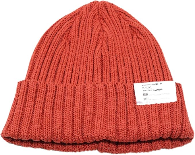 Amazon ラカル Racal ニット帽 ニット ニットキャップ アクリル 手洗い カラーバリエーション カラバリ 春夏 フリーサイズ オレンジ キャップ 通販