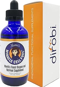 Mimi's Miracle Cell Fuel Oxygen Supplement. Powerful Mineral, Electrolyte Enzyme, Oxygen, Amino Acid Blend. Plus Fulvic Acid and Humic Acid (4 oz)