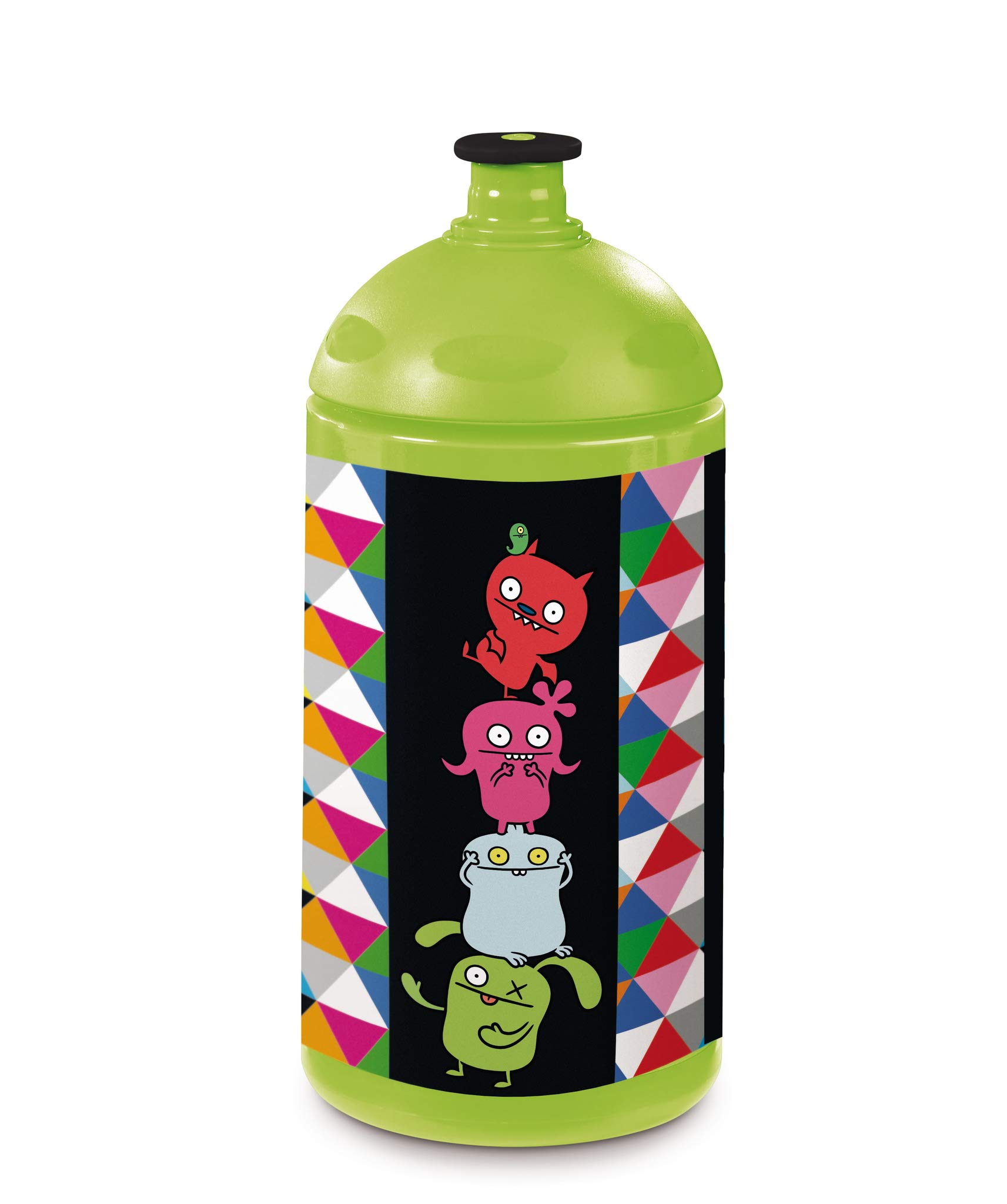 NICI 42954 Ugly Dolls Drinking Bottle Colourful 19.5 cm Capacity 500 ml