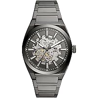 ロベルソン　チャコールマスター Amazon.com: Fossil Men's Bronson Quartz Stainless Steel