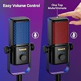 TONOR TCX3 Gaming Microphone USB/Xbox Compatible RGB Low Noise Gain view 5