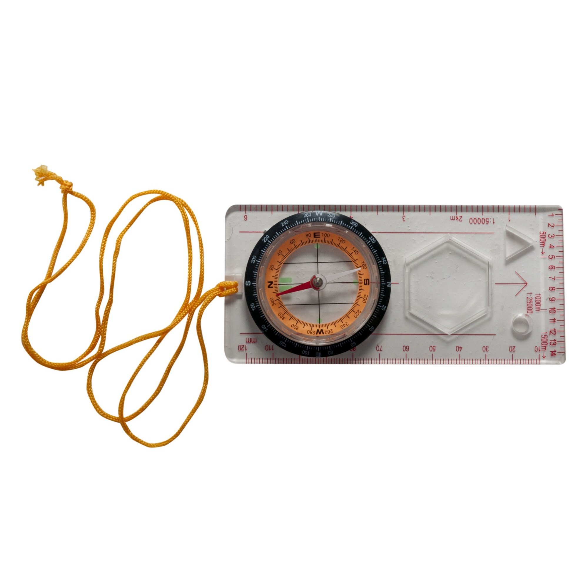 Trespass Multi Function Compass Magnifer Millimeter Rule Vastra