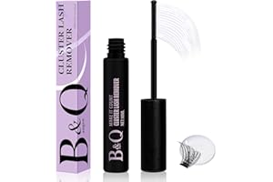 B&Qaugen B&Q Lash Remover for Lash Clusters 10 ML Lash Cluster Remover Cluster Lash Remover Cluster Lash Bond Remover Lash Adhesive Remover Lash Glue Remover Lash Bond and Seal Remover（Remover-10ML）