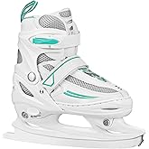Lake Placid Summit Adjustable Youth Ice Skates | Adjustable ice skates for growing feet with easy-fit closures, comfort padding and durable blades for beginner skating.