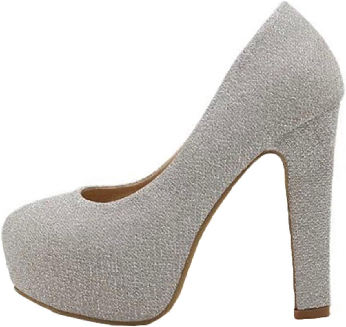 Scothen Women High Heels Stiletto Heel Pumps Flowers Wedding Bra Shoes Plateaupumps Glitter High Heels Party Pumps Women Working Sexy Stiletto Heel Shoes Platform Pumps