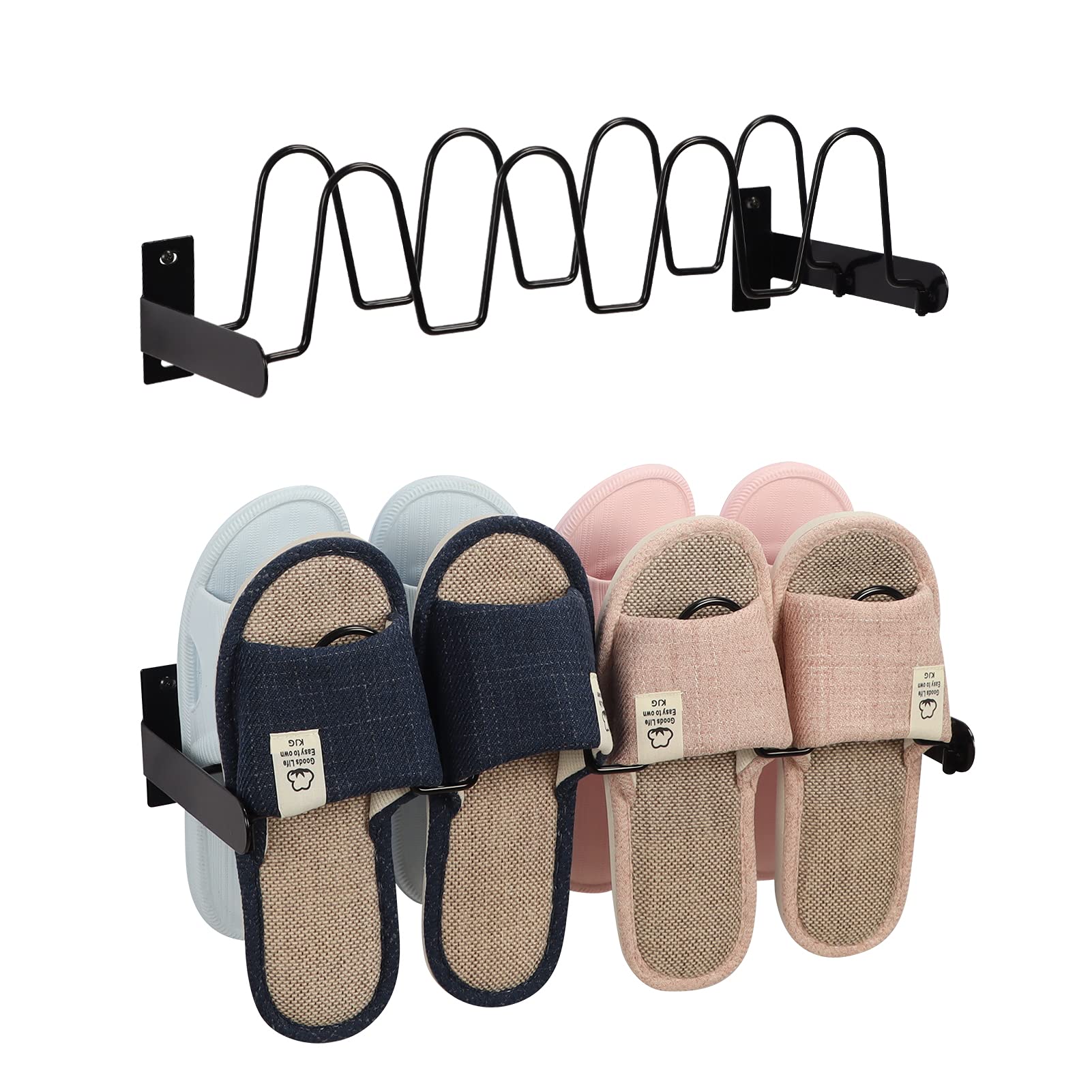 Rack Organizer 36 Paia Di Scarpe Modulare Per Porta E Parete Facile Montaggio 8435524564745