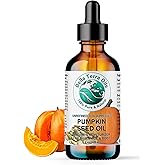 Bella Terra Oils Organic Pumpkin Seed Oil – 4 oz – 100% Pure & Cold-Pressed – Rich in Phytosterols & Magnesium – Hydrating & Nourishing for Skin & Hair – Antioxidant-Rich Beauty Oil