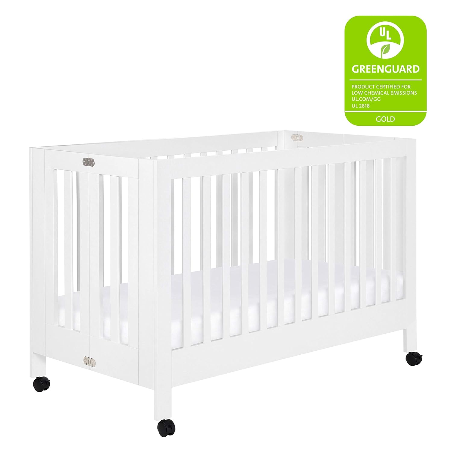babyletto maki folding crib