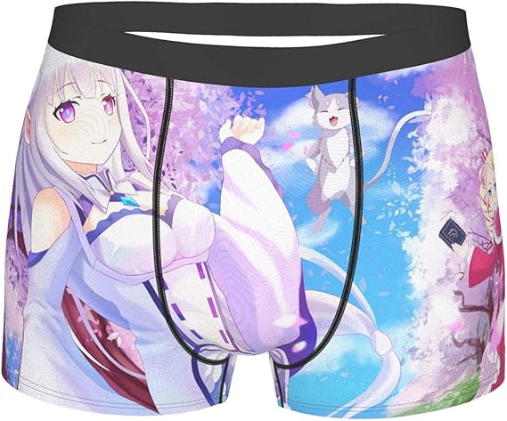 Amazon Co Jp 売れ行きがよい ゼロから始める異世界生活 レム ラム 1 肌身につける メンズ 平角パンツ 男性美形シ シームレスショーツ 超薄 温泉ビーチ パンツ 抗菌防臭 平角ズボン 吸汗速乾 ショーツ 四角いズボン 男性用パンツ 服 ファッション小物