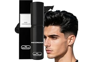Hair Concealer Cream,For Naturally Fuller and More Confident, Long Lasting & Waterproof, Black Hair Fillup Concealer, for Men