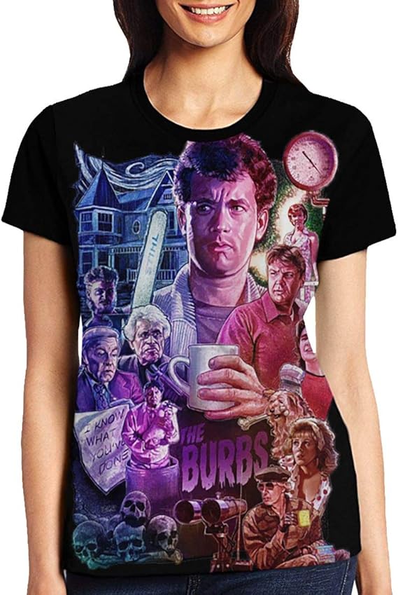 Amazon Co Jp 女の子 半袖 Tシャツ The Burbs 涼しい夏の日 ファッションと美しさ 夏の女性の半袖tシャツ 服 ファッション小物