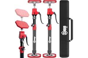 XINQIAO Cabinet Jacks for Installing Cabinets, Heavy Duty Third Hand Tools Adjustable Support Pole from 18.5 in to 29.5 in, 2 PCS