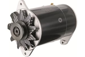 Powermaster 82051 PowerGEN GM Black Long 90A 12V w/Pulley for 3/8" Belt