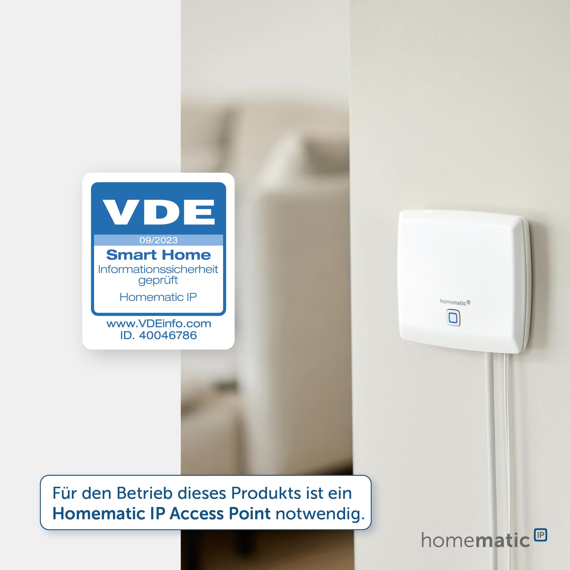 Homematic IP Heizkörperthermostat – Evo, Smart Home, digitaler Thermostat Heizung, Heizungsthermostat, Steuerung per App, Alexa & Google Home, einfache Installation, Energie sparen, 155105A0 5