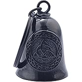 AilRabbit Motorcycle Celtic Bell - Motorcycle Key Chain The Evil Road Spirits of The Road Will be trapped in The Bell