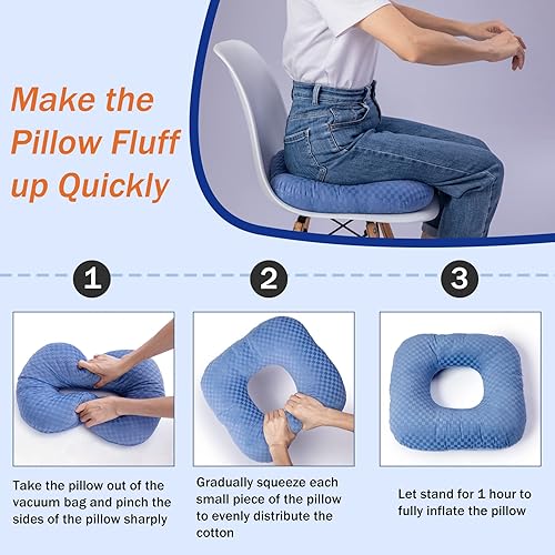 Sitting Hemorrhoid Pillow Amazon Donut Pillow For Tailbone Pain