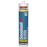 Soudal 323509 Soudasil N1 100% Professional Neutral Cure Silicone, Clear