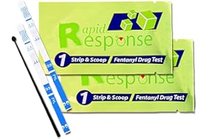 JLB Rapid Response 2.0 Fentanyl Test Strips 2 Pack – #1 Selling Fentanyl Detection Kit – Harm Reduction Tool – Overdose Prevention – Fast & Accurate Drug Testing Kit