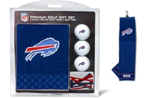 Team Golf Premium NFL Gift Set: Embroidered Deluxe Towel, 3 Balls, 14 Tees (2-3/4" Reg.)