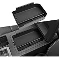 LUWU 2024 Land Cruiser Center Console Organizer Compatible with Toyota Land Cruiser Prado J250 2024 2025 Accessories Interior ABS Armrest Storage Box Armrest Tray Organizer Insert (Not Fit Cool Box)