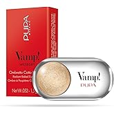 Pupa Milano Vamp! Wet and Dry Baked Eyeshadow - 201 Champagne Gold For Women 0.35 oz Eye Shadow