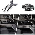 Gear Shift Console Trim Frame Compatible with Hummer EV 2024+, Center Console Side Panel Trim Frame Cover, for Hummer EV Center Console Side Dust Resistant Protector Cover
