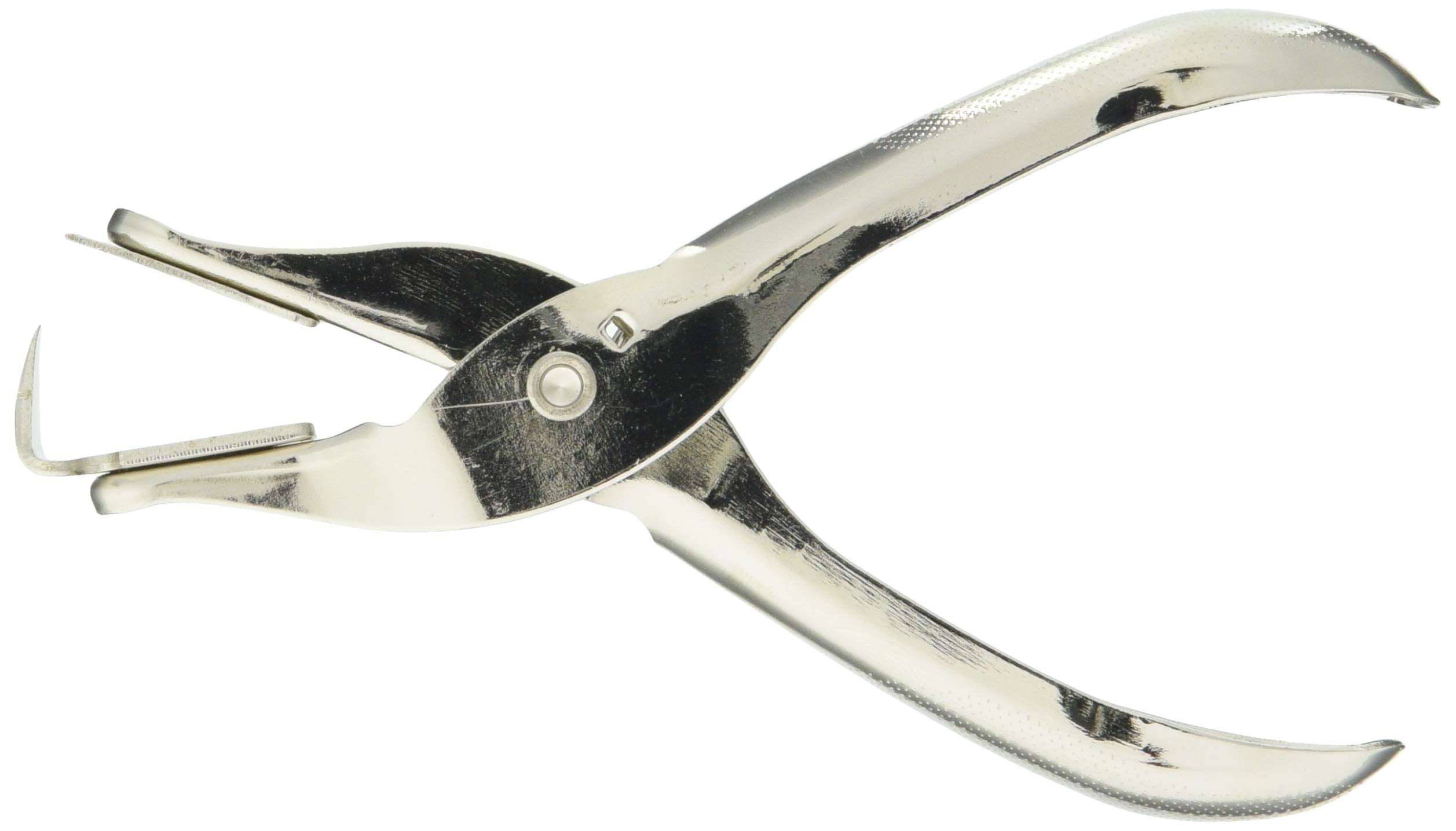 Alevar Staple Remover in Chrome Metal with Non-Slip Grip, Silver, Pack of 1