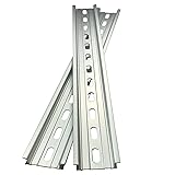 ICI T&G 2 Pieces DIN Rail Slotted Aluminum RoHS